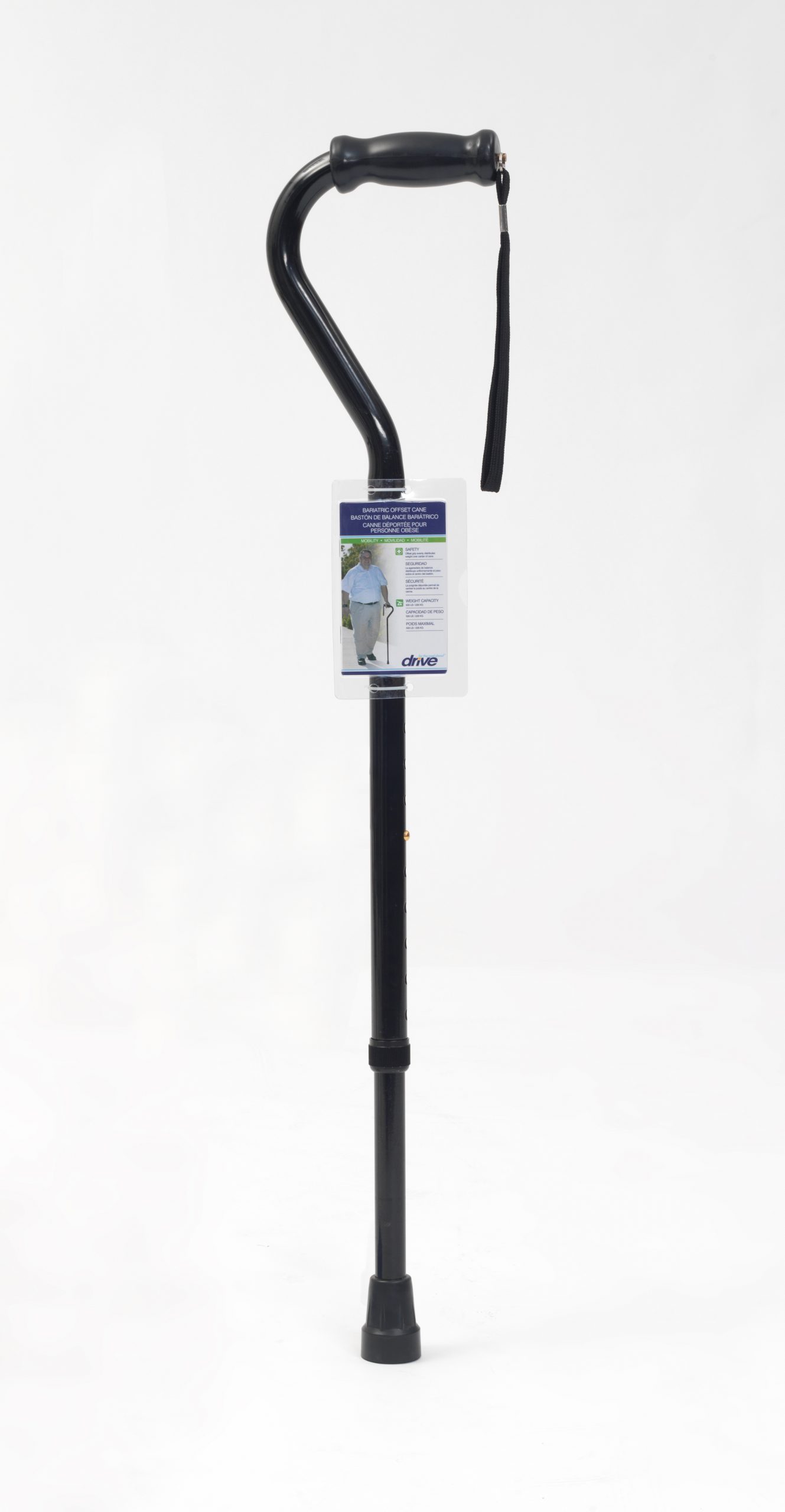 Offset Heavy Duty Cane/Walking Stick