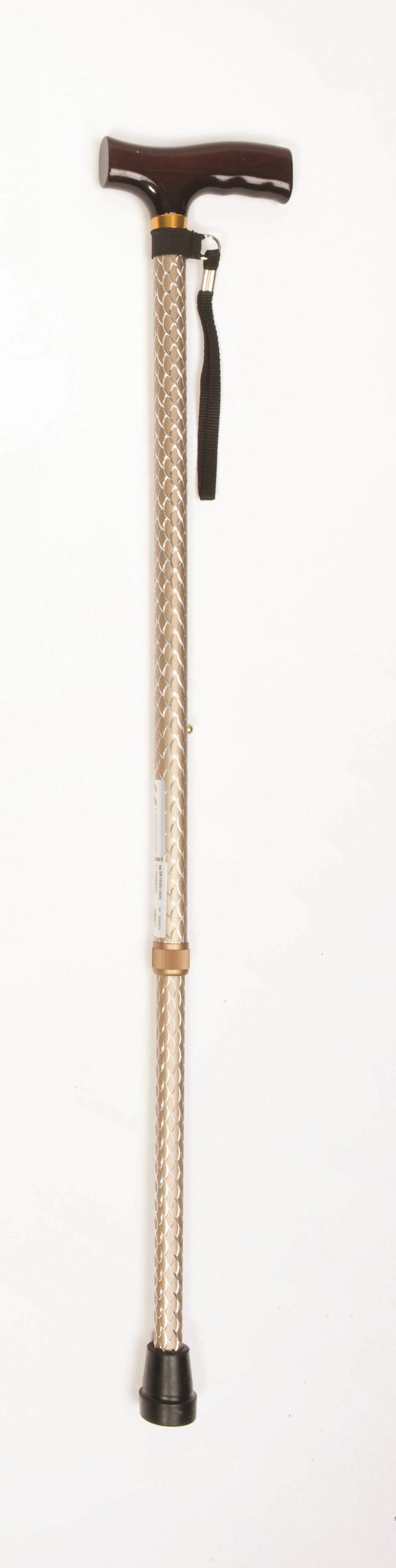T Handle Height Adjustable Walking Stick