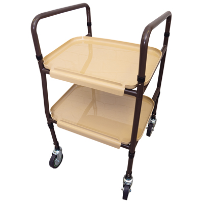 Height Adjustable Kitchen Strolley Trolley