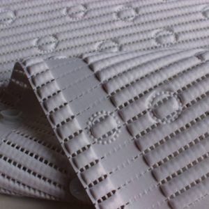 Stay Put Bath/Shower Mat - Anti-Microbial & Machine Washable