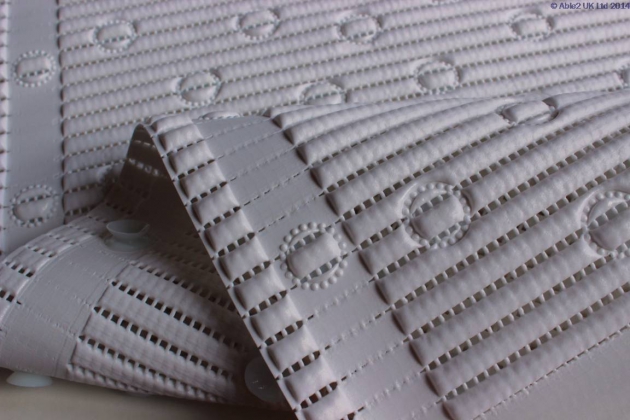 Stay Put Bath/Shower Mat - Anti-Microbial & Machine Washable