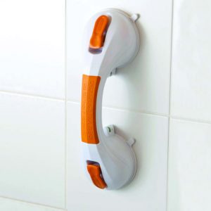 Orange Suction Grab Rail 12" with Indicator
