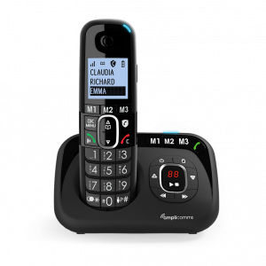 Amplicomms BigTel 1580: Big Button Telephone with extra loud ring and Answerphone